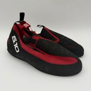 Five Ten NIAD Moccasym Climbing Shoes Men's Size 15 Red Black New With Tags